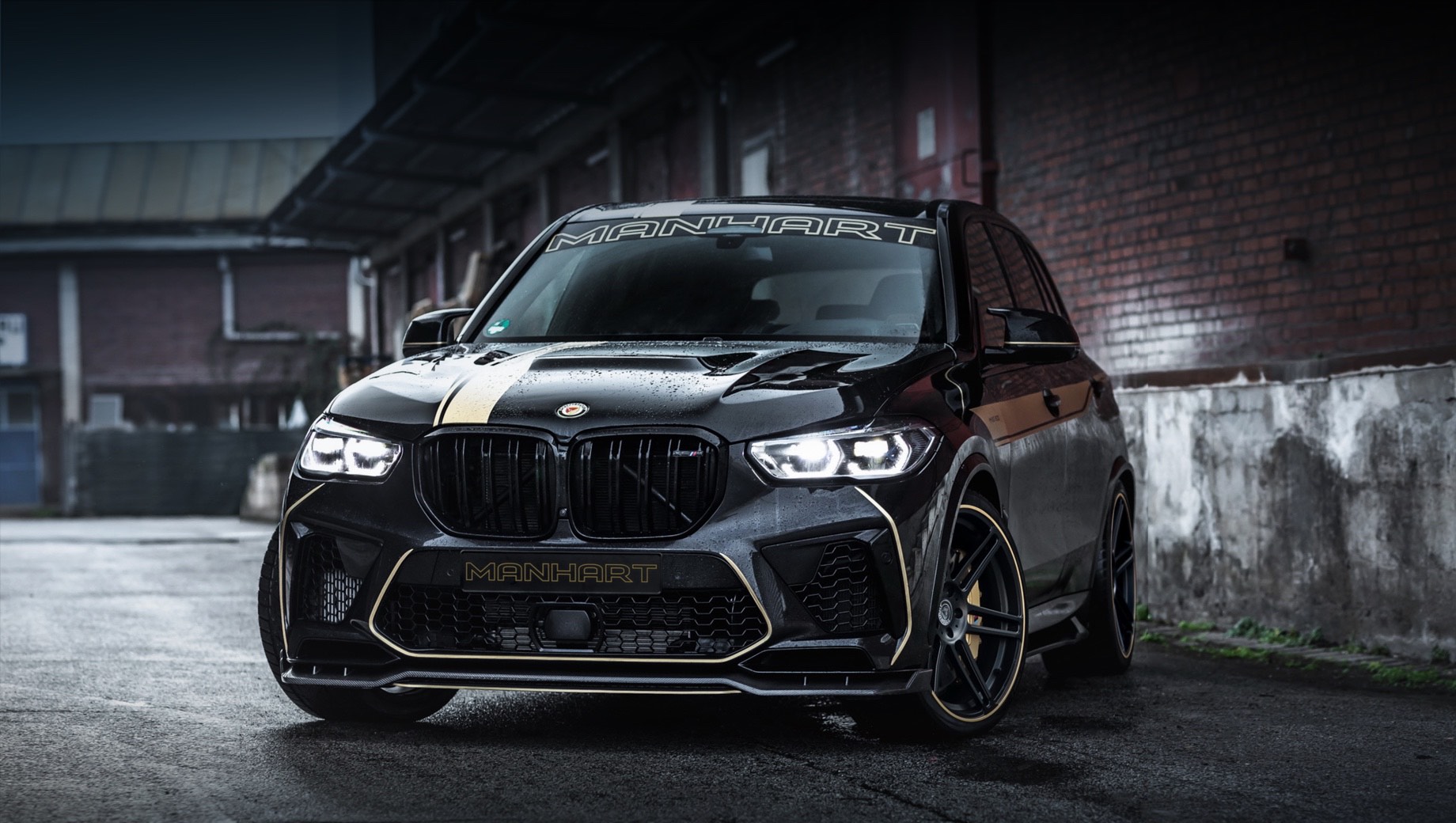 Ателье Manhart раскрыло чакры кроссовера BMW X5 M