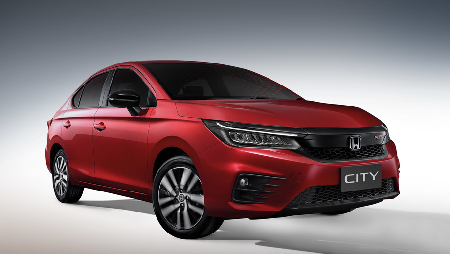 Новый седан Honda City доверился литровому турбомотору