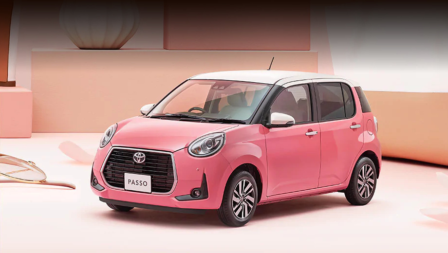 Специально для дам придумана Toyota Passo Moda Charm