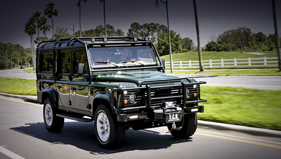 Land Rover Defender получил в ателье E.C.D. мотор V8 6.2