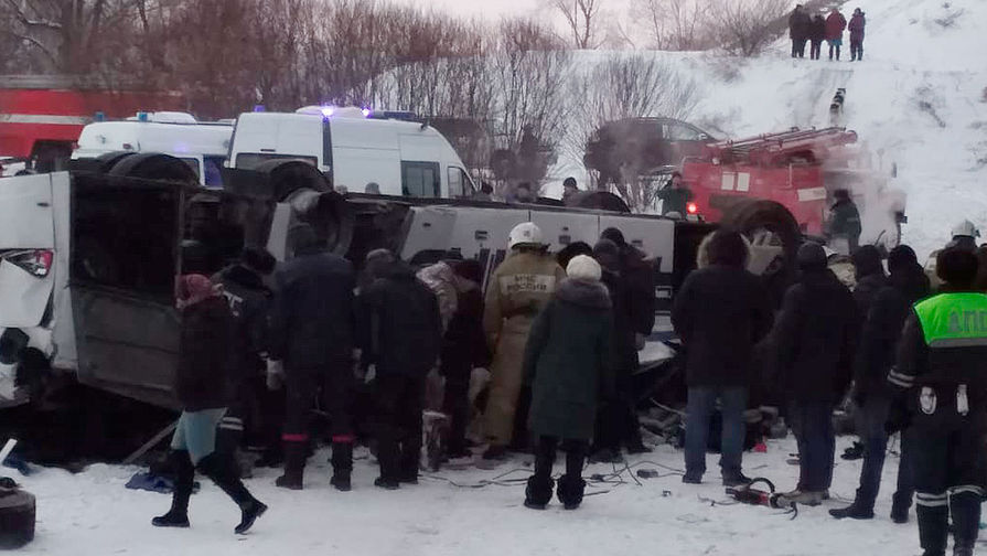 В Забайкалье объявлен траур в связи со смертельным ДТП с автобусом