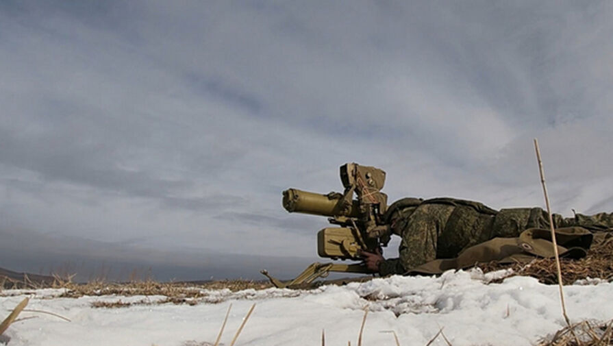 Мобилизованные военные проведут стрельбы из ПТРК 'Метис'