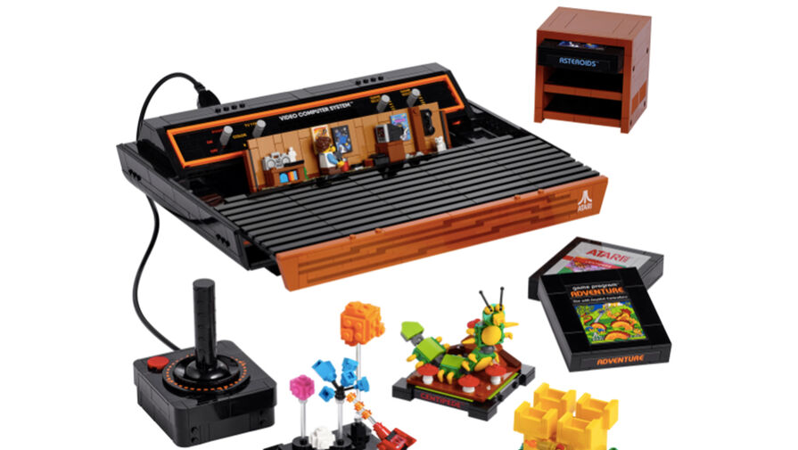 Lego выпустила конструктор в виде консоли Atari 2600 в честь 50-летия компании