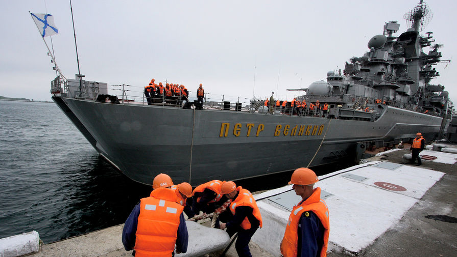 Видео удара кораблей Северного флота по условному противнику появилось в сети