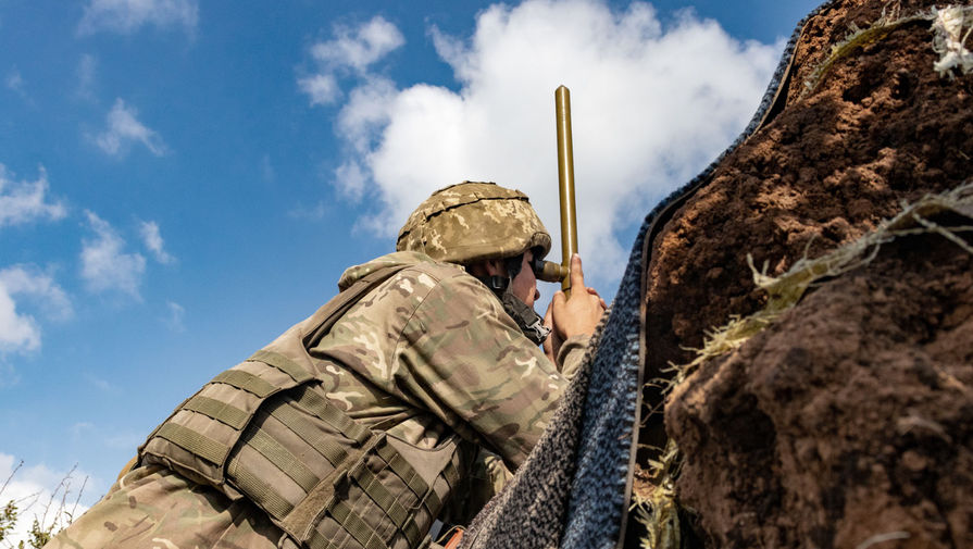 Украинские силовики заявили о гибели одного военного в Донбассе при обстреле