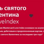 Исследование Mastercard: Расходы на «День святого Валентина» выросли на 17%