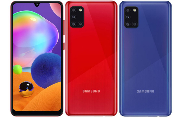 Samsung анонсировала смартфон среднего уровня Galaxy A31