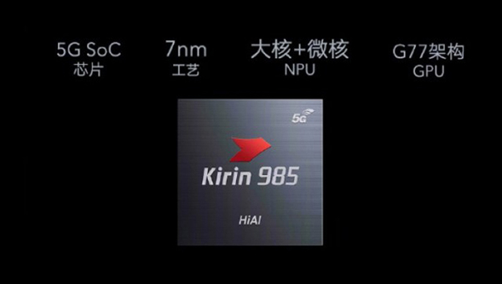 Huawei представила новый процессор для смартфонов с поддержкой 5G — Kirin 985