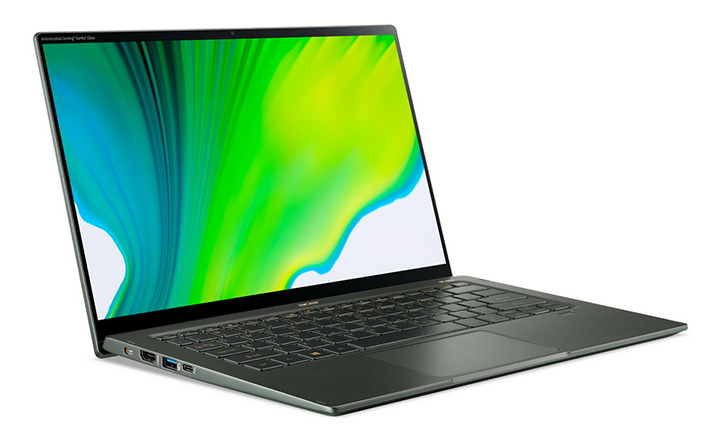 Cверхтонкий и компактный ноутбук Acer Swift 5