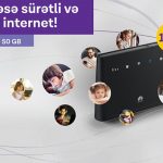 Новый 4G WiFi модем от Azercell предоставляет доступ к интернету одновременно 32 пользователям