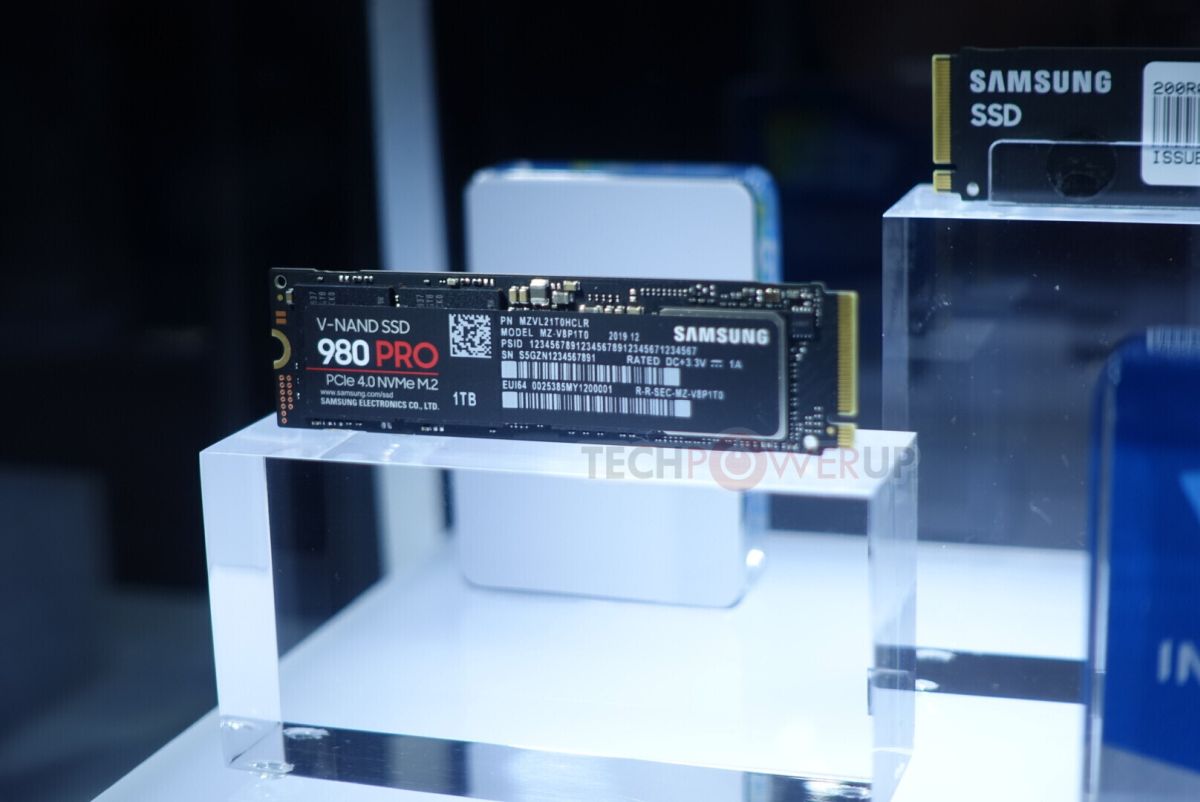 SSD Samsung 980 Pro выйдет осенью