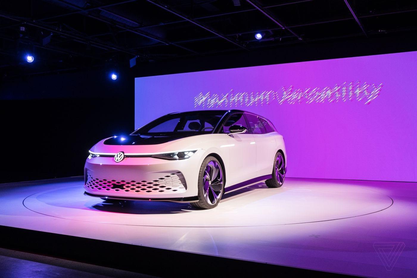 Volkswagen представил электромобиль Volkswagen ID Space Vizzion