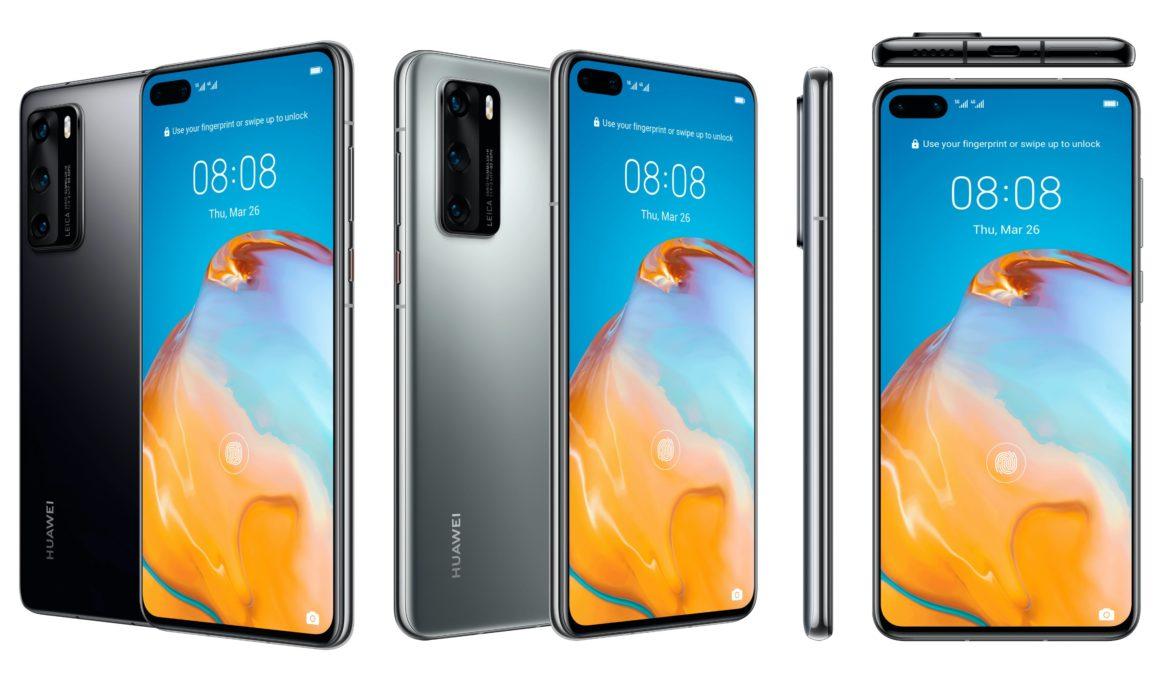 В преддверии запуска Huawei P40 и P40 Pro произошла утечка данных