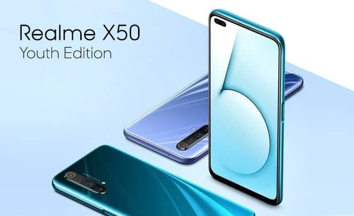 Характеристики камеры Realme X50 Youth оказались в сети