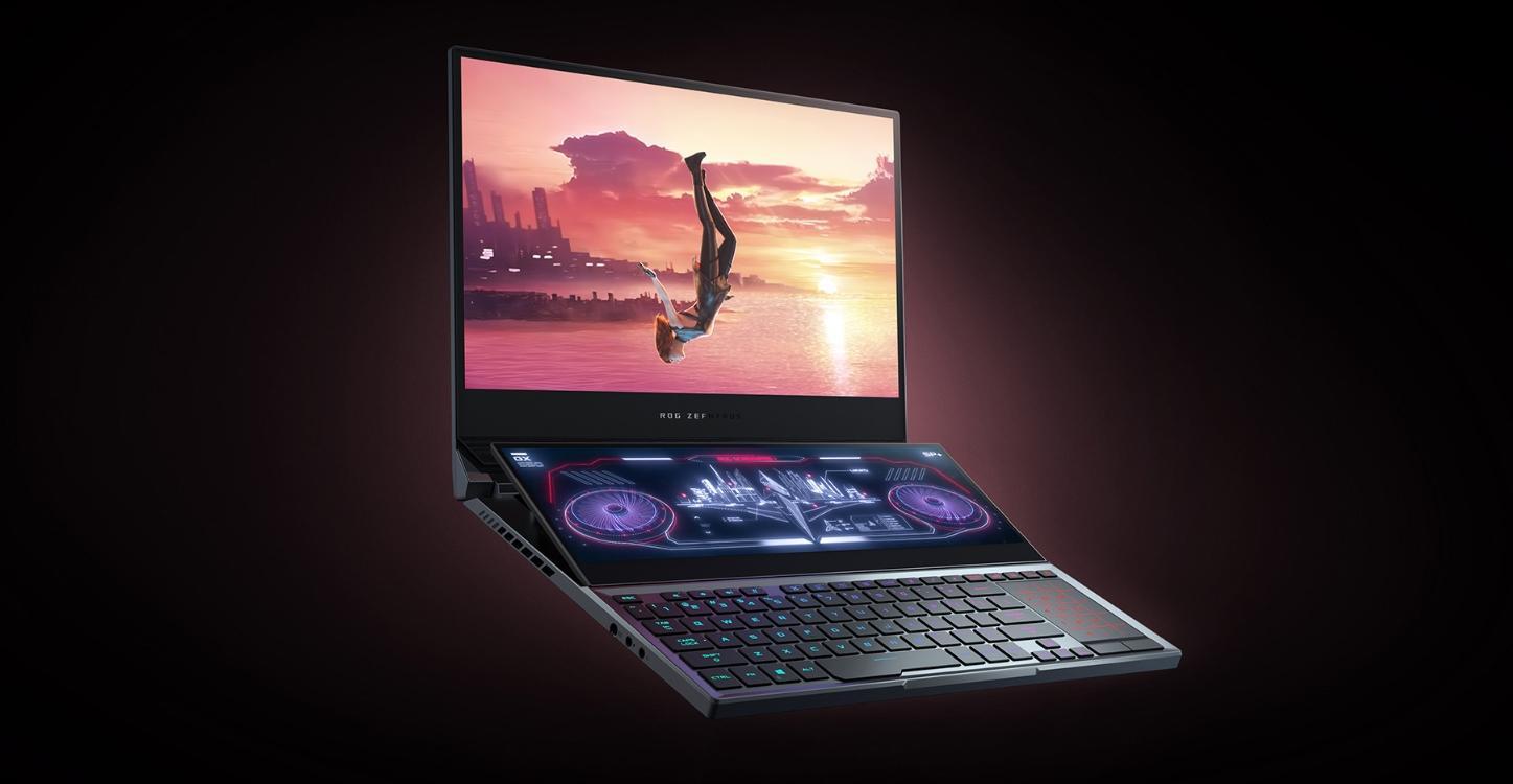 Asus представила обновлённый игровой ноутбук Asus ROG Zephyrus Duo 15