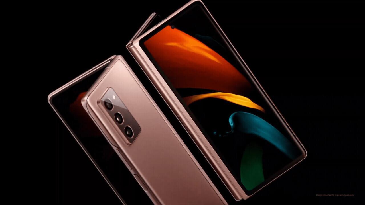 Samsung Galaxy Z Fold 3 может получить выдвижную клавиатуру