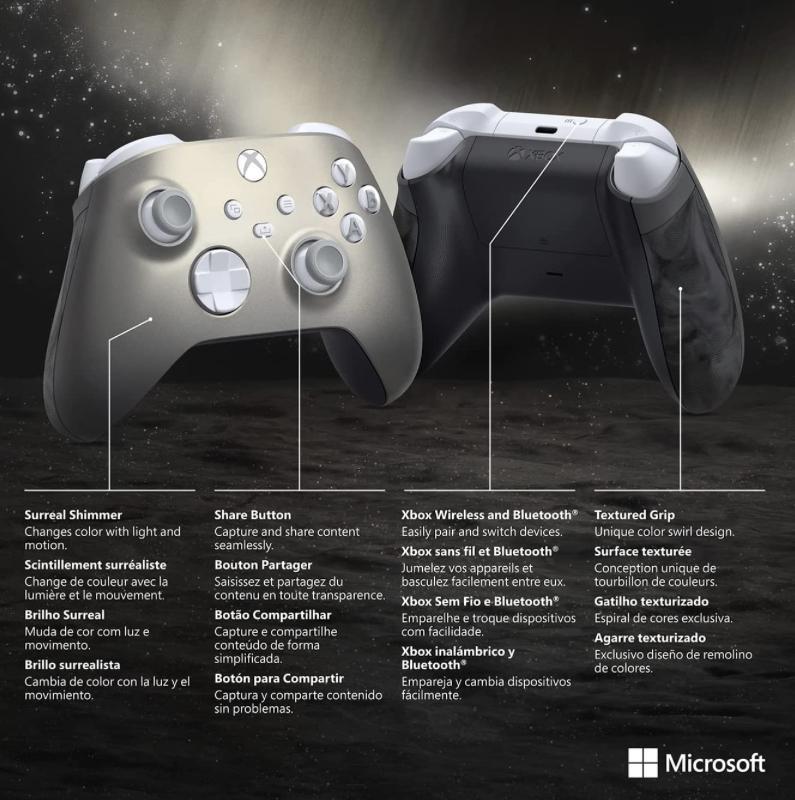 Утечка контроллера Xbox Series X/S «Lunar Shift»