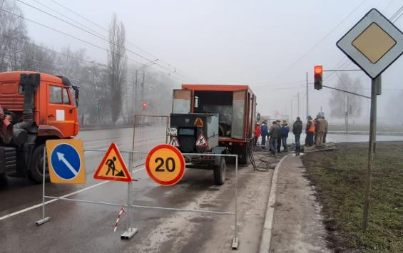 На северо-западе Курска могут начать монтаж временной тепломагистрали