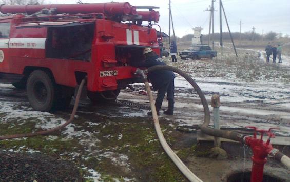 В Курской области сгорела «ЛАДА Приора»