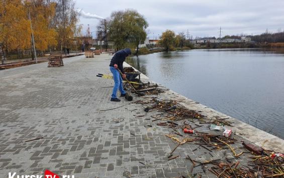 Курские инспекторы ловят на льду рыбаков