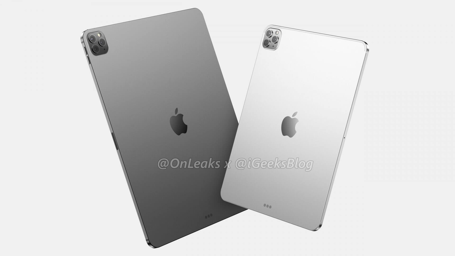 Дизайн iPad Pro 2020 полностью раскрыт