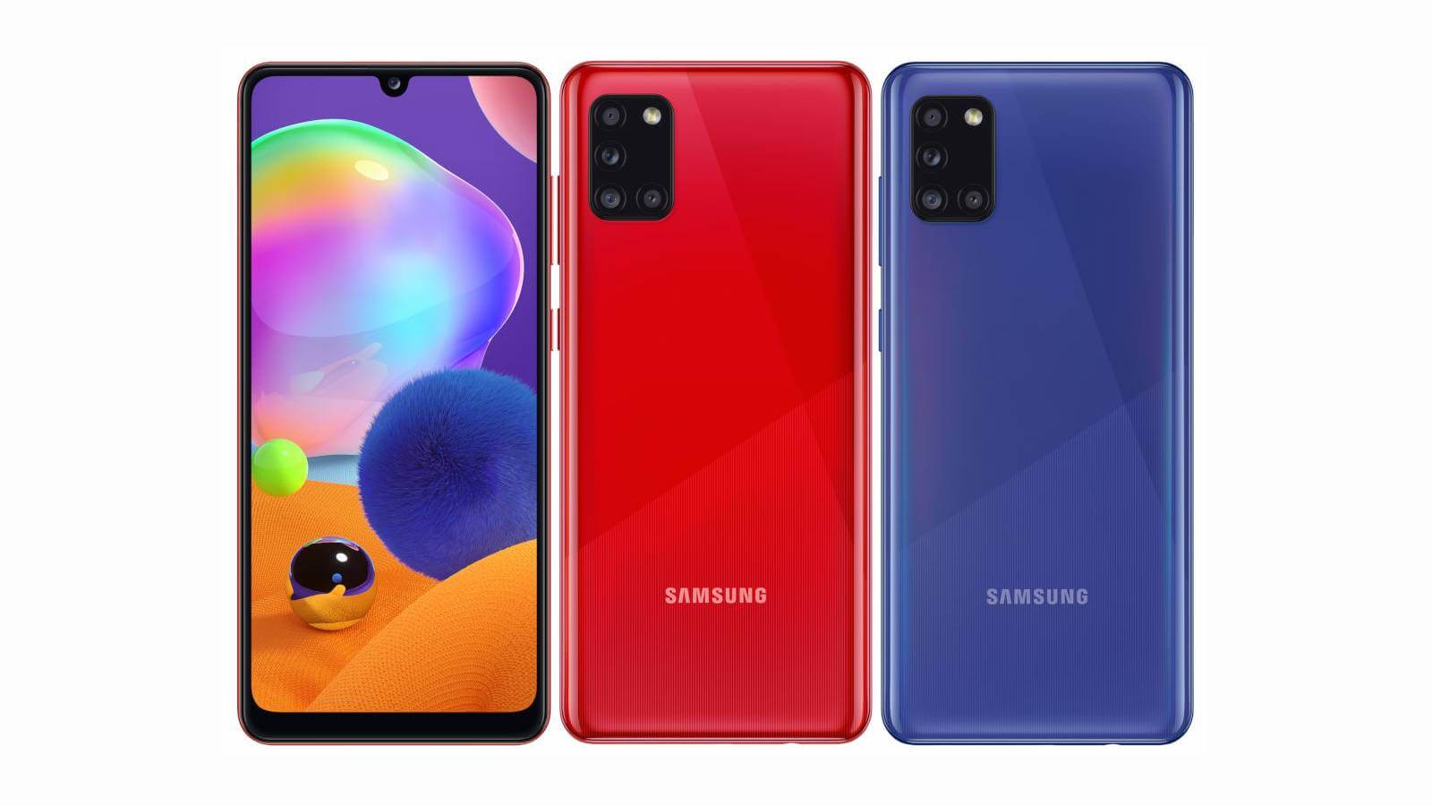 Samsung представила Galaxy A31 с аккумулятором на 5000 мАч