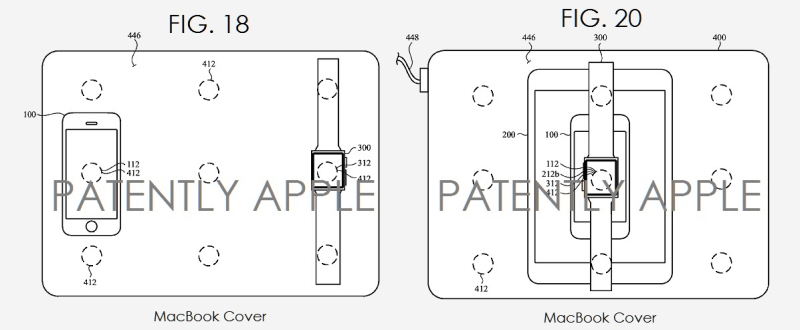 Apple запатентовала MacBook со встроенной беспроводной зарядкой