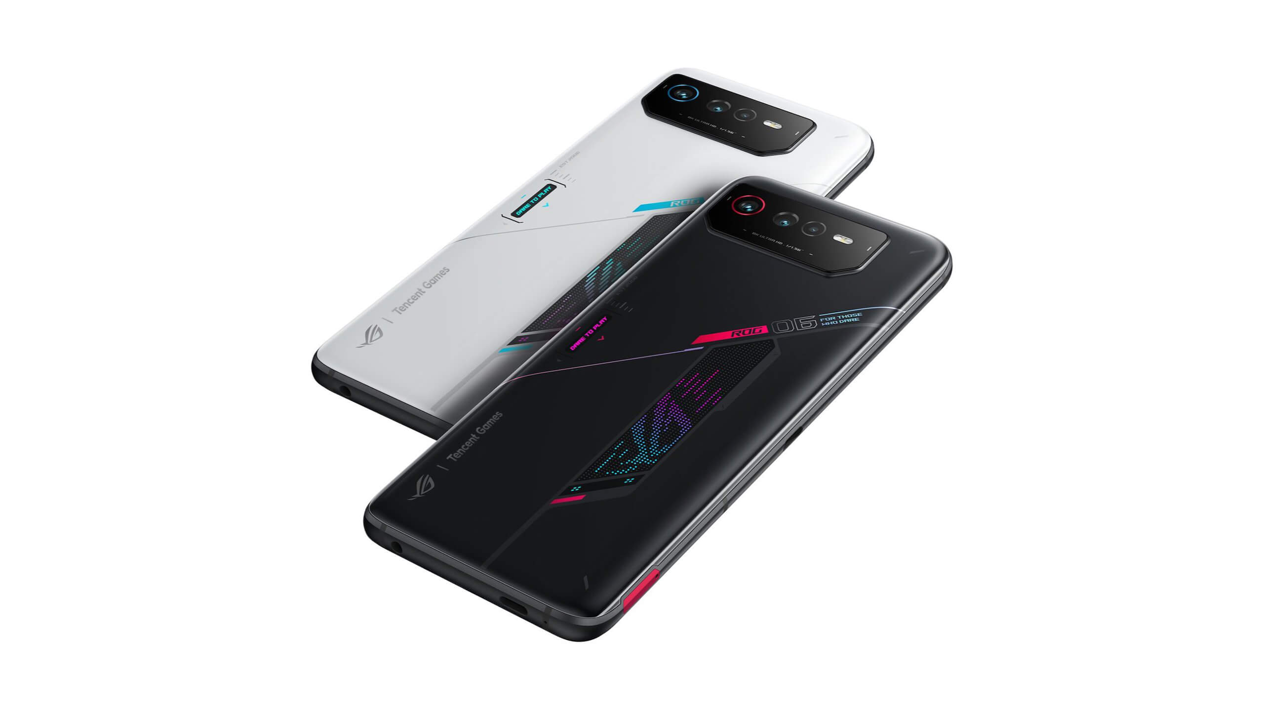 ASUS представила игровые смартфоны ROG Phone 6 и 6 Pro – до 18 ГБ ОЗУ и 6000 мАч