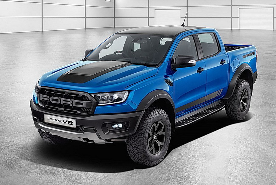 Ford оснастит пикап Ranger пятилитровым V8 от Mustang