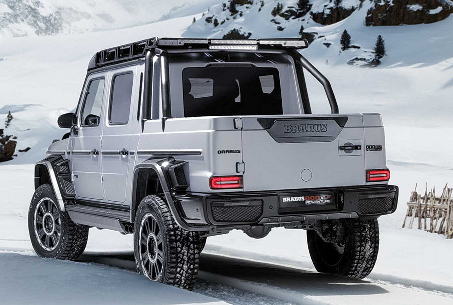 Новый Mercedes-AMG G 63 превратили в пикап c полуметровым клиренсом