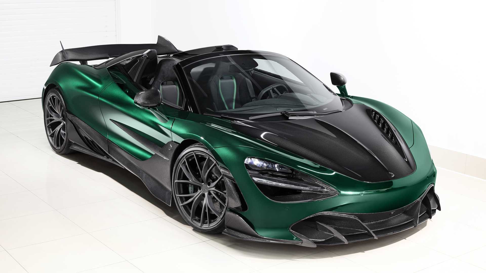 Кузов McLaren 720S Spider украсили углеродным волокном