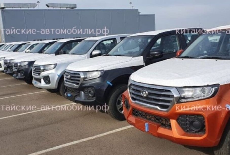 Пикапы Great Wall Wingle 7 сфотографировали на российском заводе Haval