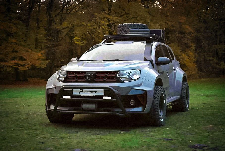 Посмотрите на Renault Duster для бездорожья с 400-сильным двигателем