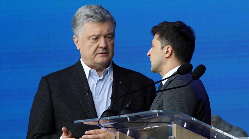 Порошенко потребовал от Зеленского отказаться от российского газа