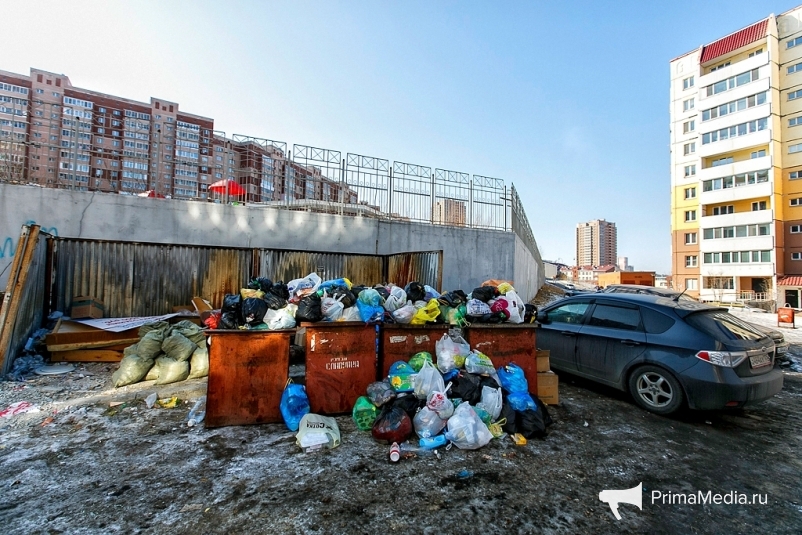 Управляйки подготовили жителям Приморья недешевый 'мусорный' сюрприз под Новый год