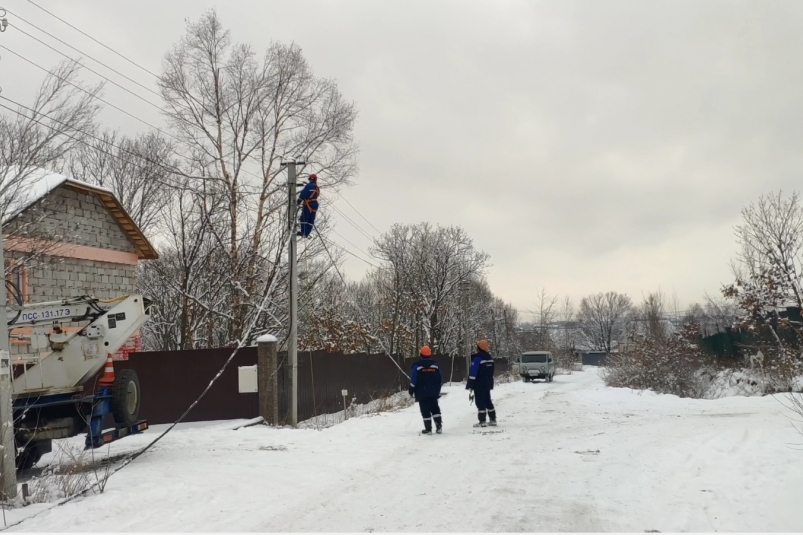 В Приморье из-за непогоды энергетики перешли на работу в режиме повышенной готовности