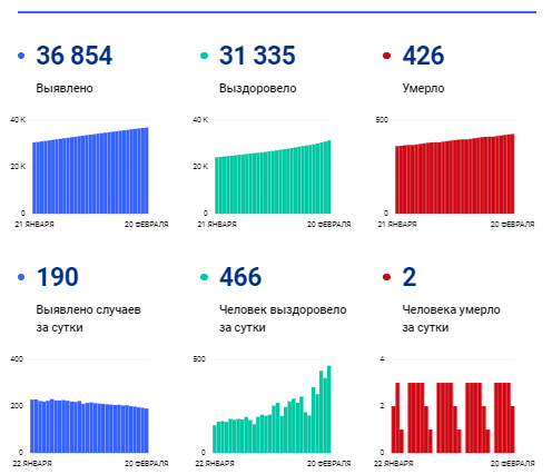 В Пензенской области назвали число новых заболевших COVID-19 пациентов