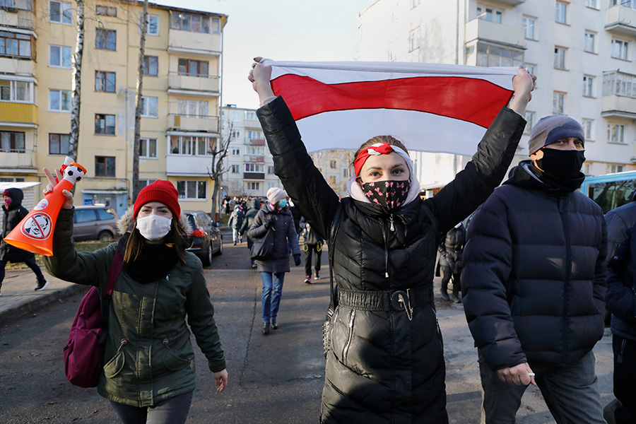 В Минске начались задержания на акциях протеста