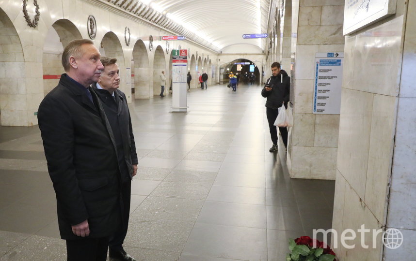 В Петербурге почтили память жертв теракта в метро 3 апреля 2017 года