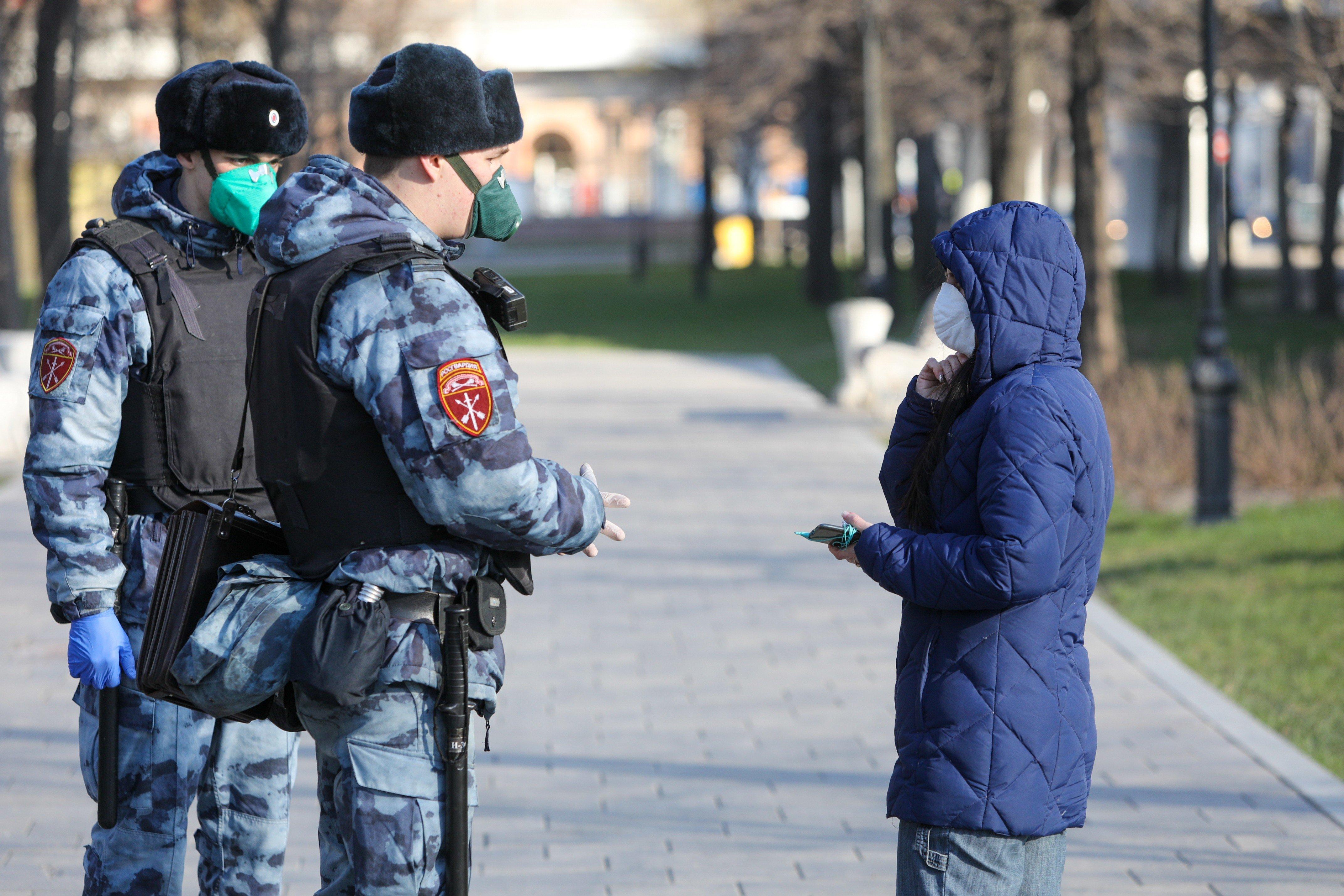 В Москве за три дня оштрафовали 55 нарушителей карантина