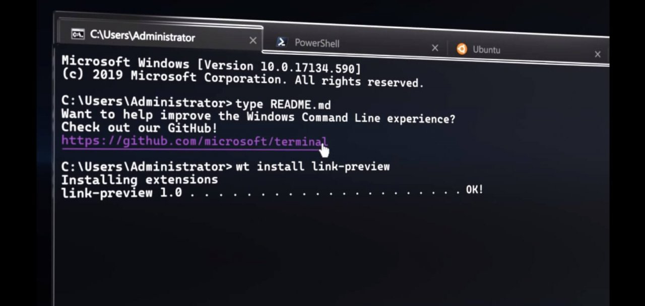 Релиз Windows Terminal 1.3 и выход Windows Terminal Preview 1.4