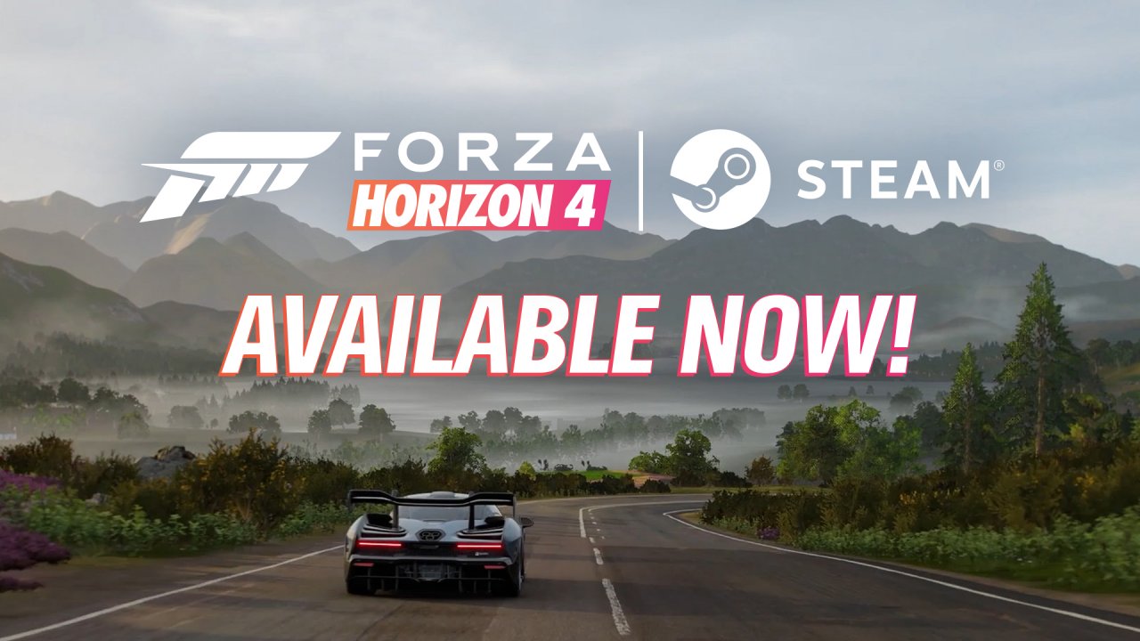 Forza Horizon 4 теперь можно приобрести в Steam