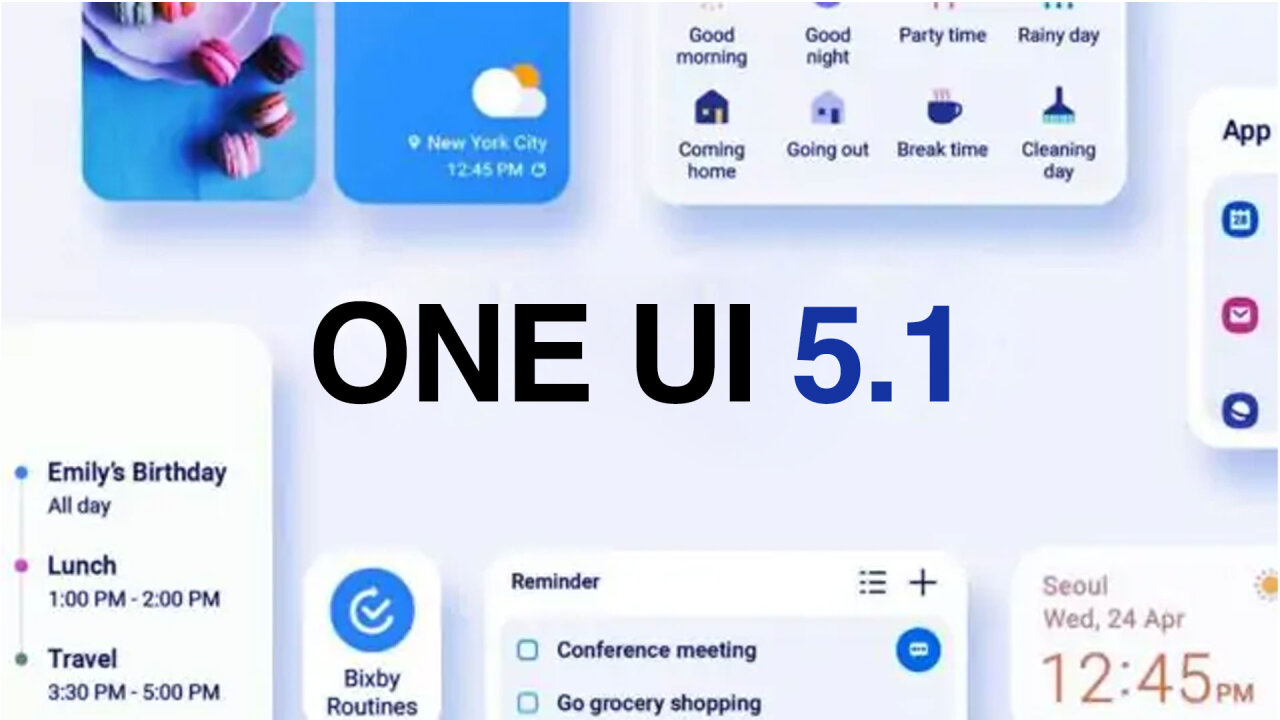 Опубликован список основных изменений в Samsung One UI 5.1