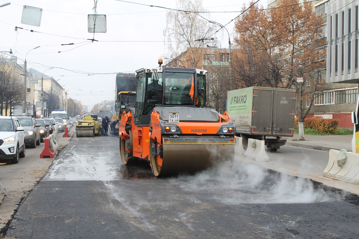 В 2020 году в Тверской области отремонтируют 634 километра дорог