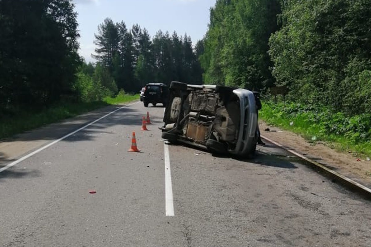 В аварии под Максатихой погибла женщина