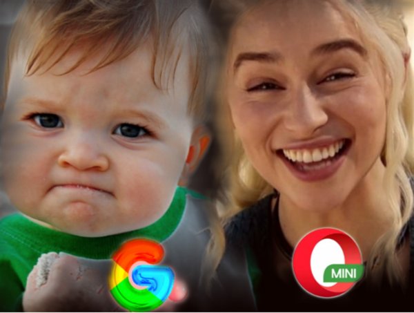 Google Chrome жаба душит: «Лёгкая» Opera Mini получила улучшенную стабильность ПО