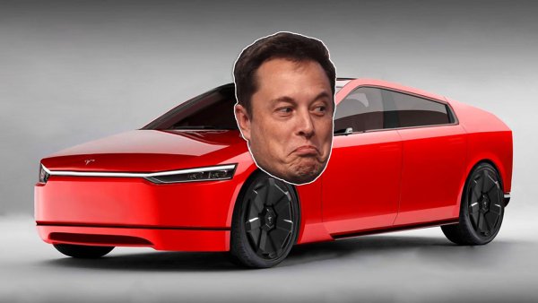 После «Кибертрака» все обычные «Теслы» уже не те: Как может выглядеть Tesla Model S в стиле электропикапа Cybertruck