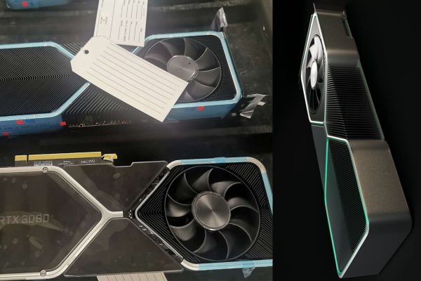 На китайском портале показали внешний вид Nvidia GeForce RTX 3080