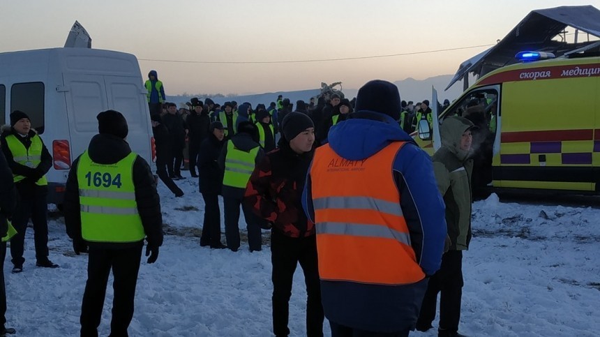 Видео: новые подробности крушения самолета в Казахстане