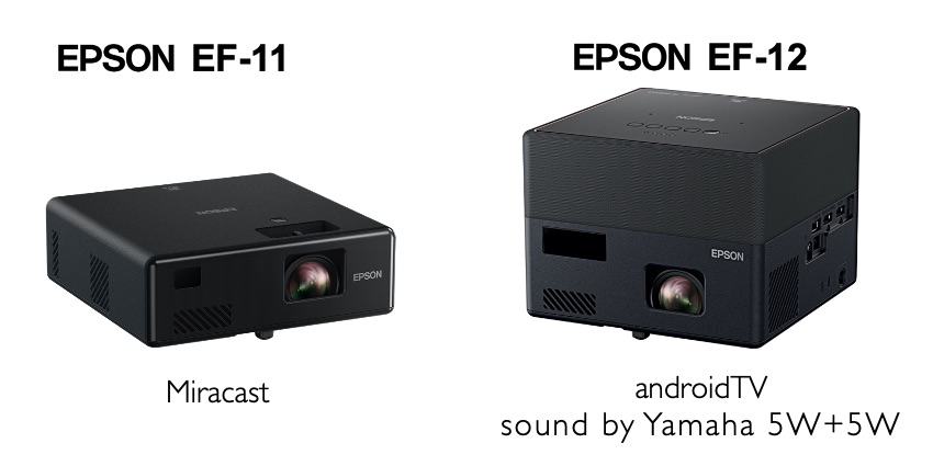 Новые лазерные проекторы Epson EF-11 и EF-12 выигрывают по компактности даже у LED моделей